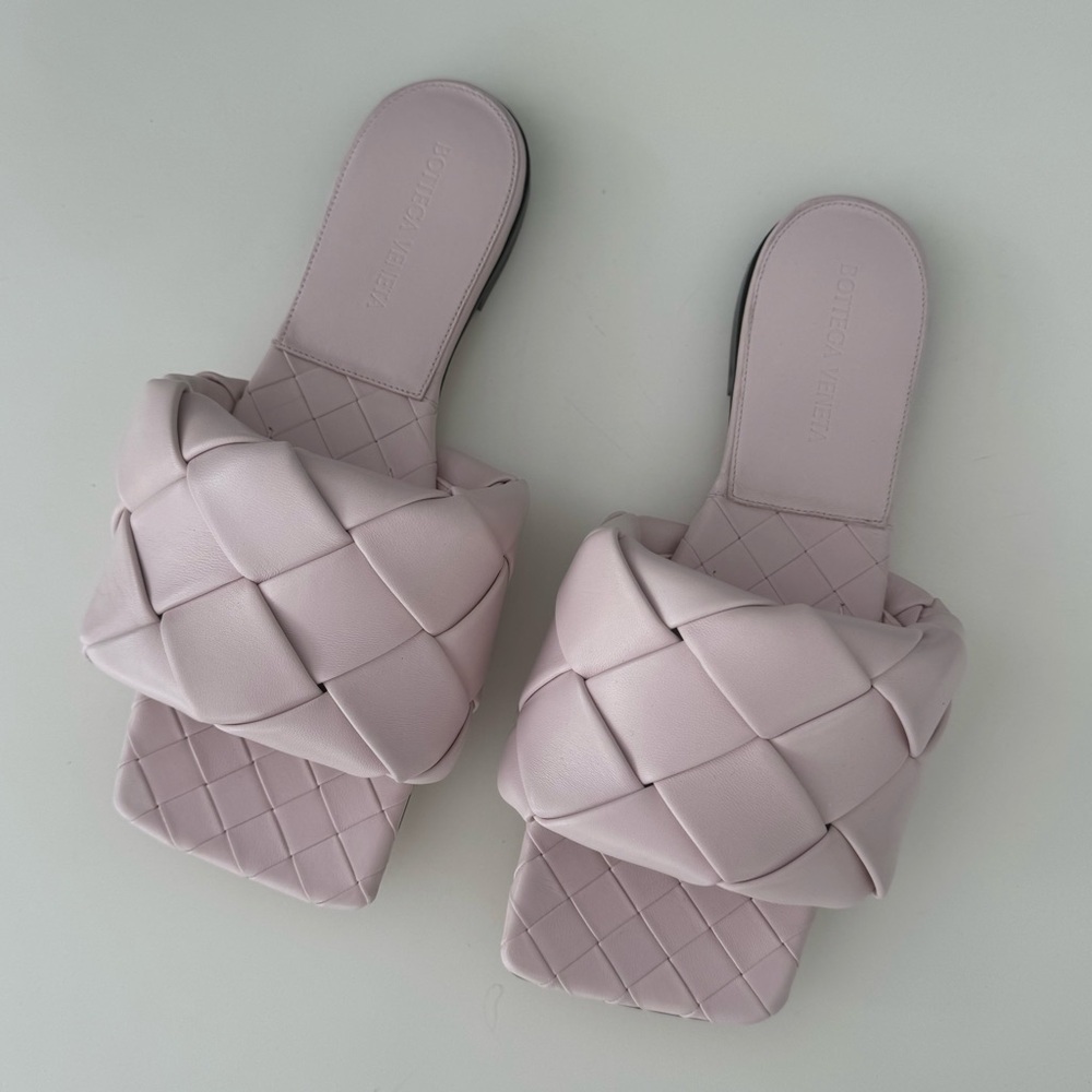 Bottega Venetta sandals light nude pink